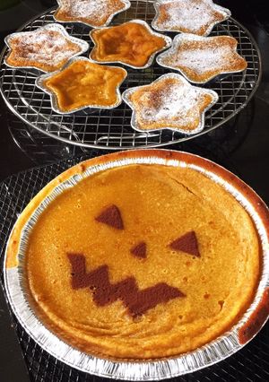 簡単かぼちゃの焼きプリン-レシピのメイン写真