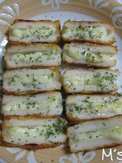 ちくわのわさびマヨ焼き-レシピのメイン写真