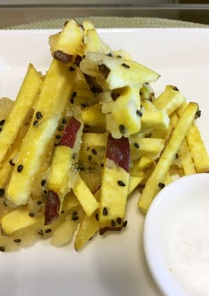 サツマイモのかき揚げ♪-レシピのメイン写真