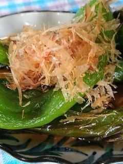 万願寺唐辛子の焼きびたし-レシピのメイン写真