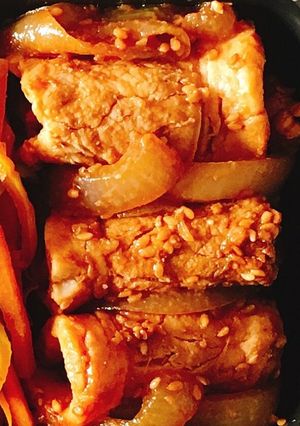 簡単10分！甜麺醤 de しょうが焼き-レシピのメイン写真