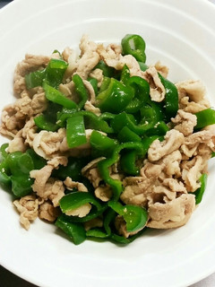 ピーマンと豚肉の炒め物-レシピのメイン写真