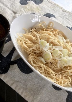 ペペロンそうめん ゴマ油風味つけダレ-レシピのメイン写真