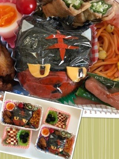ポケモンニャビーおにぎり☆遠足キャラ弁-レシピのメイン写真