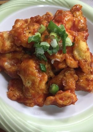 ☆鶏肉でエビチリ味☆-レシピのメイン写真