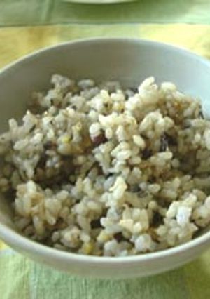 私の主食（発芽玄米十穀ご飯）-レシピのメイン写真