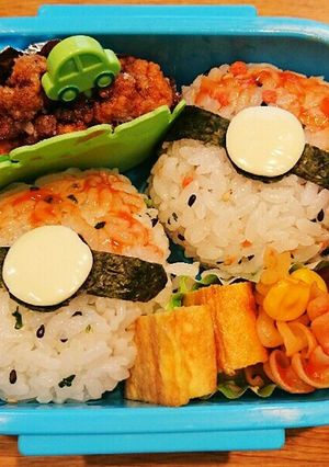 ポケモン＊モンスターボール＊弁当＊幼稚園-レシピのメイン写真