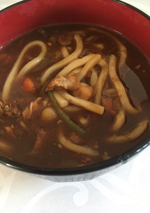 残りカレーうどん-レシピのメイン写真