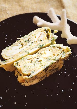 お弁当の彩りに大活躍♬青海苔の卵焼き-レシピのメイン写真