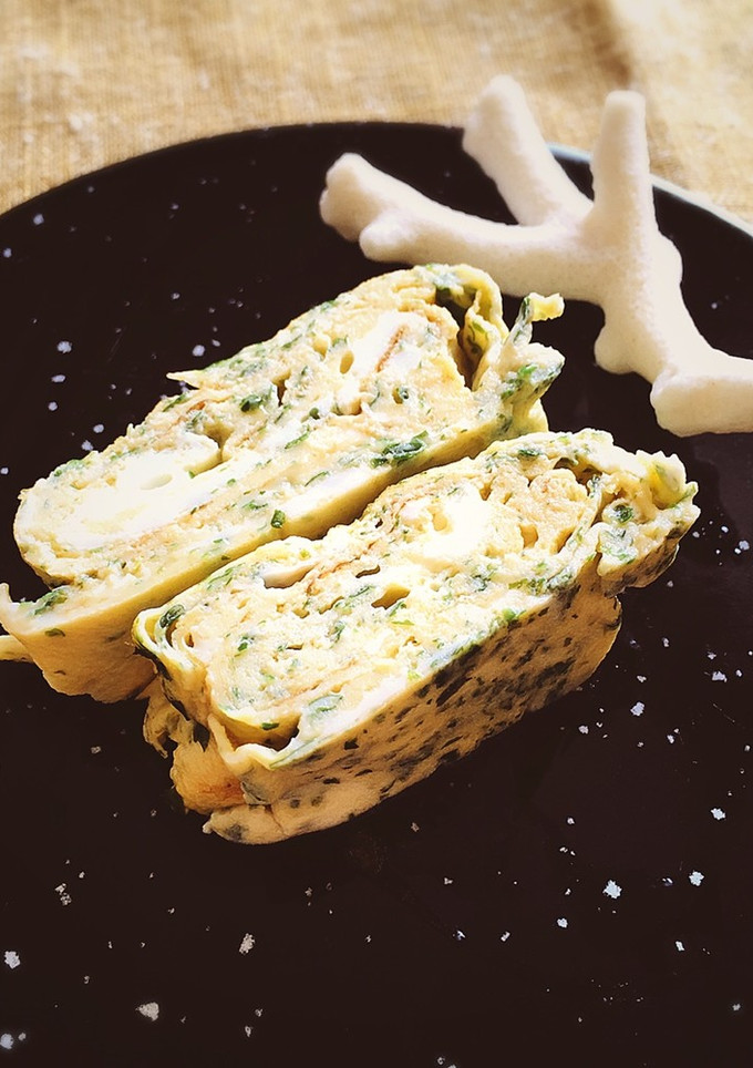 お弁当の彩りに大活躍♬青海苔の卵焼き-レシピのメイン写真