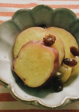 レーズン入り◆さつまいものレモン煮-レシピのメイン写真
