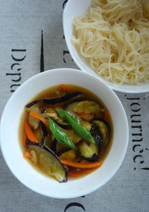 チンするだけ！ナスのつけ汁♪-レシピのメイン写真