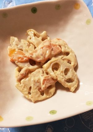 簡単＊根菜のマヨサラダ＊にんじんれんこん-レシピのメイン写真