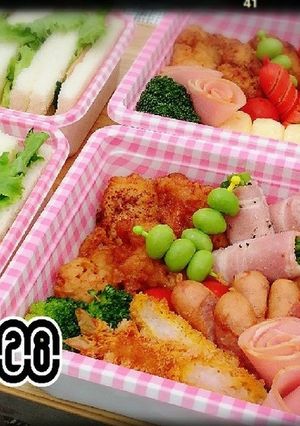 # 2016 運動会のお弁当♡-レシピのメイン写真
