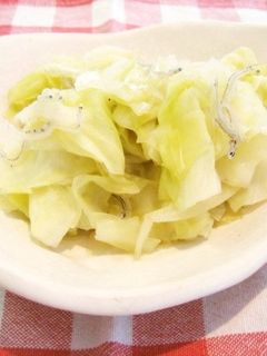 キャベツとじゃこの煮びたし~♪♪-レシピのメイン写真
