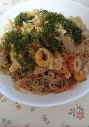 ダイエット☆焼きそば風-レシピのメイン写真