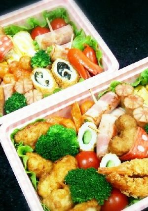 # 2014 運動会のお弁当♡-レシピのメイン写真