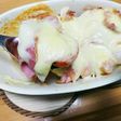 プチトマトとベーコンのチーズのせ