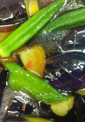 野菜の揚げ浸し-レシピのメイン写真