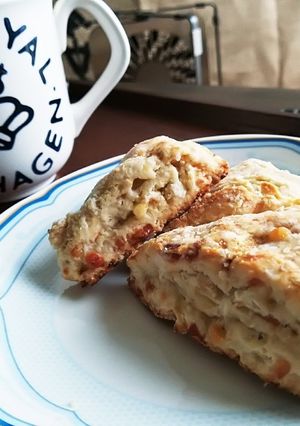 バナナチーズスコーン(´(ェ)`)-レシピのメイン写真