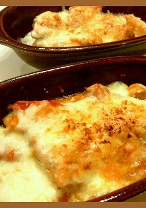 簡単！鶏肉とトマトのカレーチーズ焼き-レシピのメイン写真