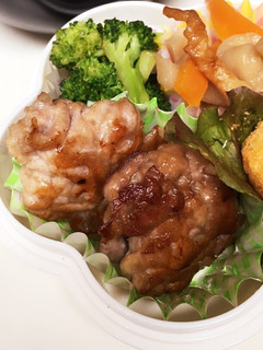 お弁当に★豚コマの丸め焼き-レシピのメイン写真