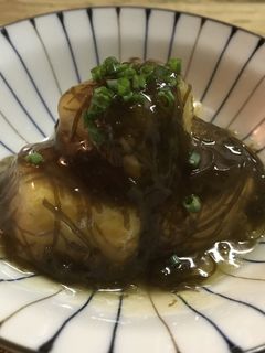 揚げだし豆腐のふともずくあんかけ-レシピのメイン写真