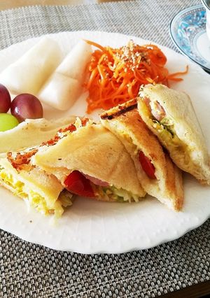 ホットサンド-レシピのメイン写真