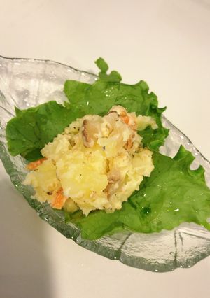いぶりがっこのポテトサラダ-レシピのメイン写真