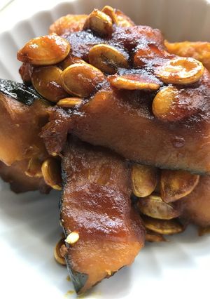 かぼちゃの揚げ煮-レシピのメイン写真