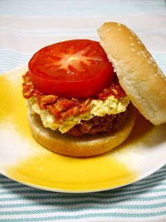 簡単!ツナカツとまとバーガー-レシピのメイン写真