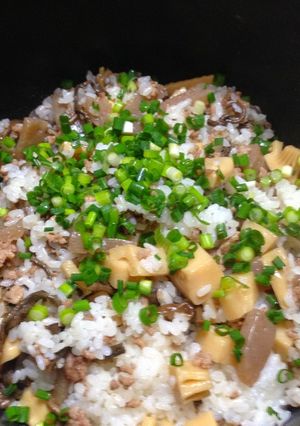 たけのこの混ぜご飯-レシピのメイン写真