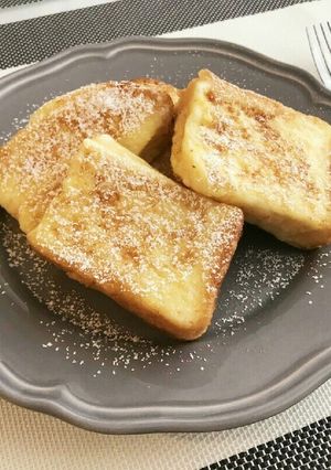 食パンやバゲットで簡単フレンチトースト♡-レシピのメイン写真