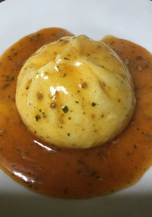 丸美屋麻婆豆腐の素豚まん-レシピのメイン写真