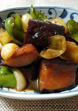 なすとピーマンの煮物-レシピのメイン写真