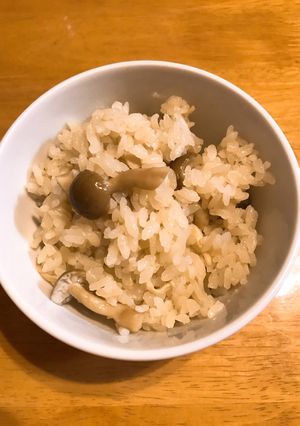 白だしで炊く簡単きのこご飯-レシピのメイン写真