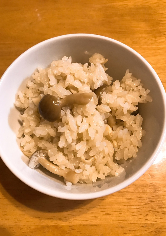 白だしで炊く簡単きのこご飯-レシピのメイン写真
