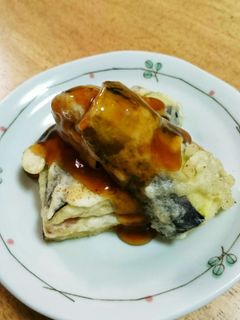 なすのはさみ揚げ♪-レシピのメイン写真