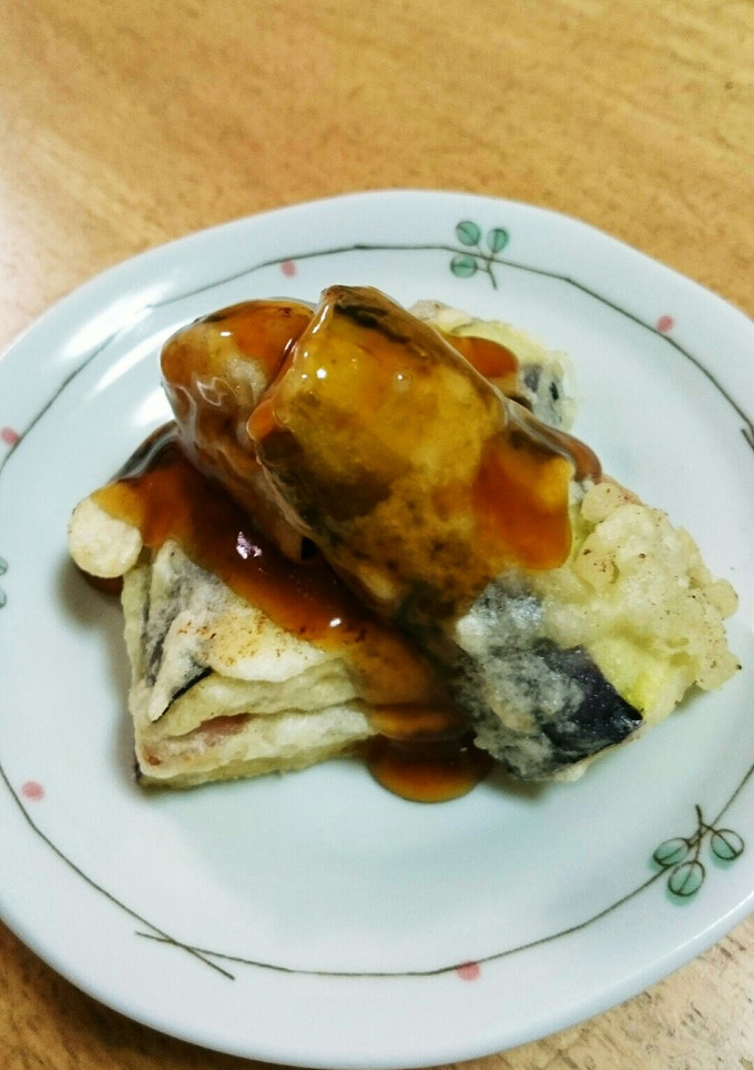 なすのはさみ揚げ♪-レシピのメイン写真