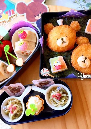 パティシエジャッキー海苔弁当 二人分-レシピのメイン写真