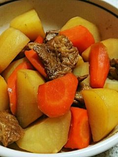 じゃがいもと油揚げの煮物-レシピのメイン写真