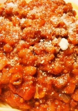 豆缶ミートソース-レシピのメイン写真