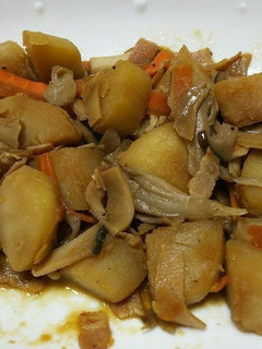ベーコンときのことじゃがいもの炒め煮-レシピのメイン写真