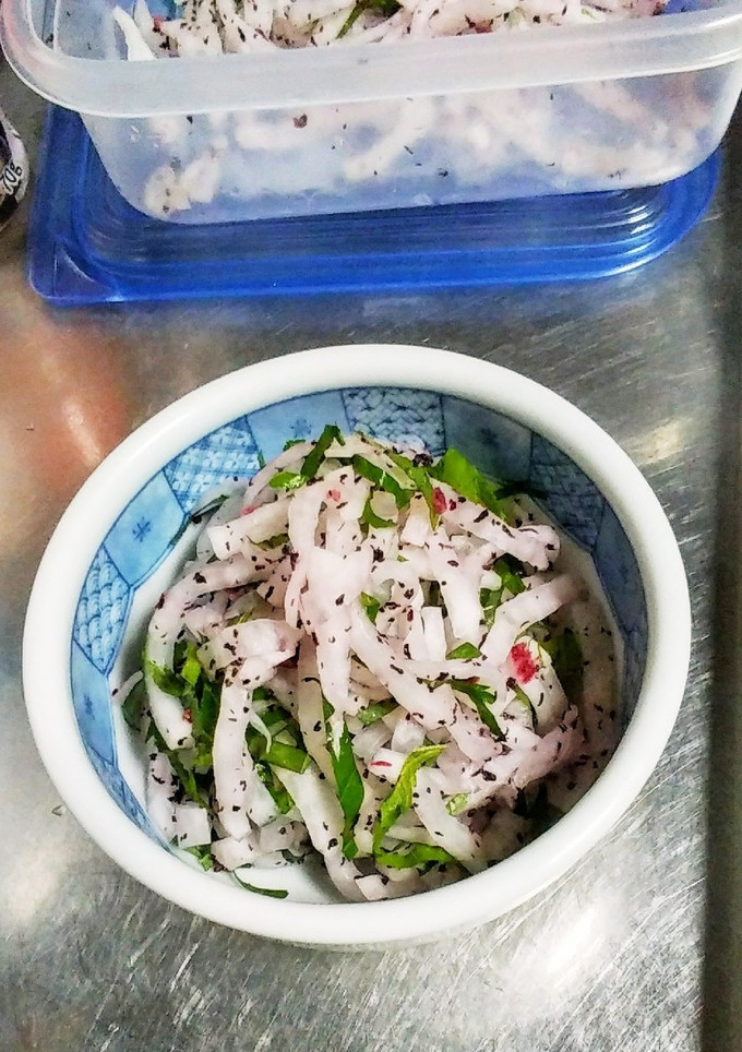 大根のゆかり和え-レシピのメイン写真