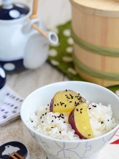 秋の味覚さつま芋ご飯-レシピのメイン写真