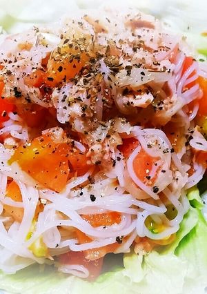 サラダしらたき-レシピのメイン写真