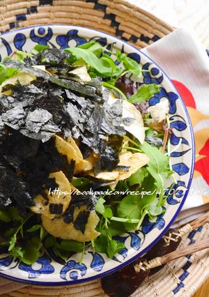 すぐ出来!!パリパリ海苔ポテチサラダ-レシピのメイン写真