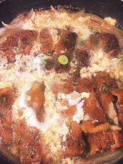 カツ煮。トンカツから簡単に作る-レシピのメイン写真