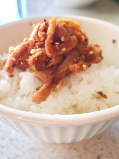 超簡単！焼肉のタレで油揚げのご飯のお供-レシピのメイン写真