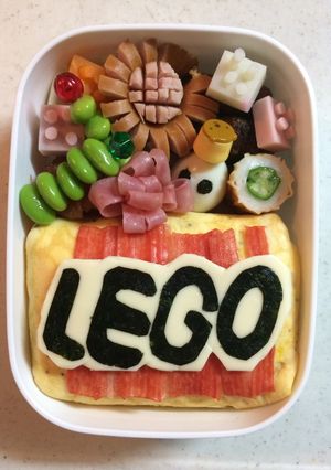 キャラ弁 LEGO-レシピのメイン写真